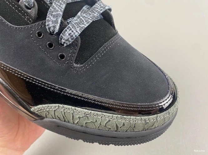 Cheap TB Cat Jordan Air 3 Retro CK9246-168 Black 0728